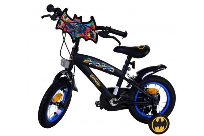 Rower dziecięcy Batman - Chłopcy - 12 cali - Czarny - Dwa hamulce ręczne