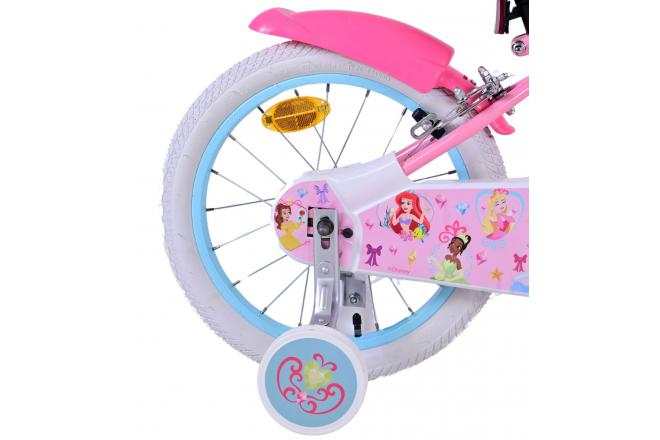 Rower dziecięcy Disney Princess - Dziewczynki - 16 cali - Różowy - Dwa hamulce ręczne