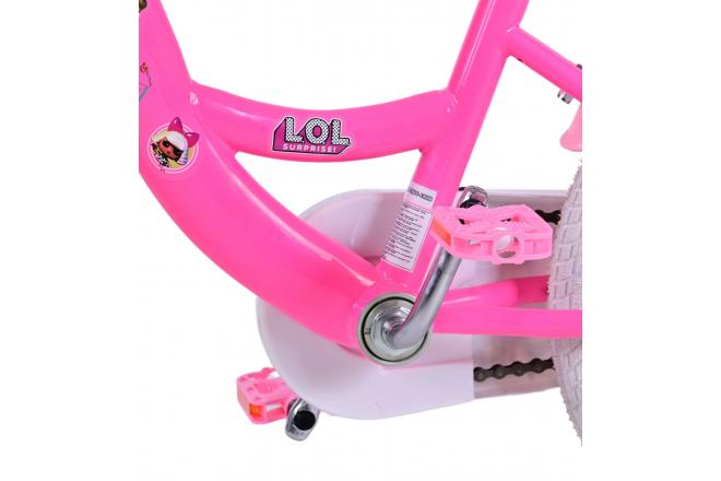 Rower dziecięcy LOL Surprise - Dziewczynki - 16 cali - Różowy