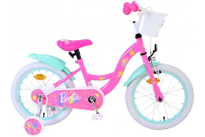Rower dziecięcy Barbie - Dziewczynki - 16 cali - Różowy