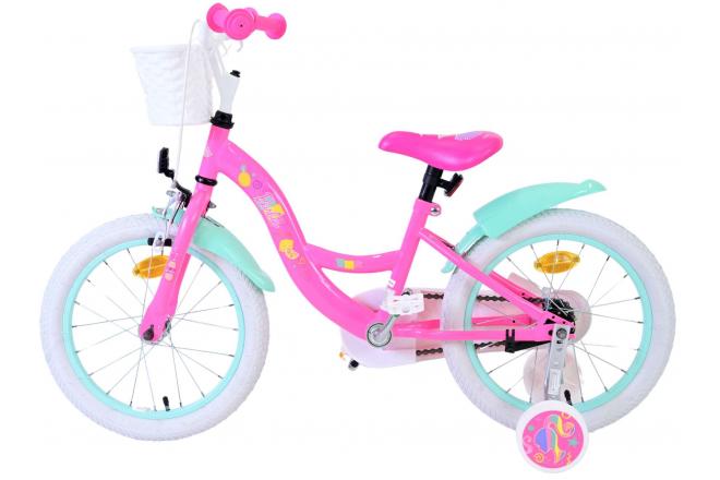 Rower dziecięcy Barbie - Dziewczynki - 16 cali - Różowy