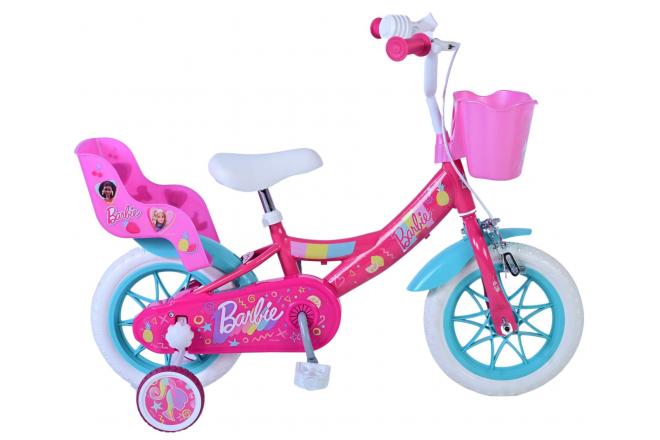 Rower dziecięcy Barbie - Dziewczynki - 12 cali - Różowy