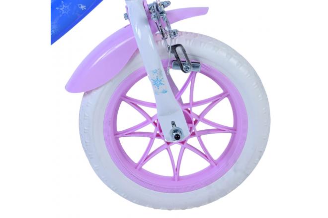 Rower dziecięcy Disney Frozen - Dziewczynki - 12 cali - Niebieski