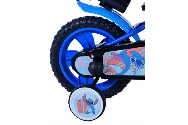Rower dziecięcy Disney Stitch - chłopcy - 12 cali - niebieski