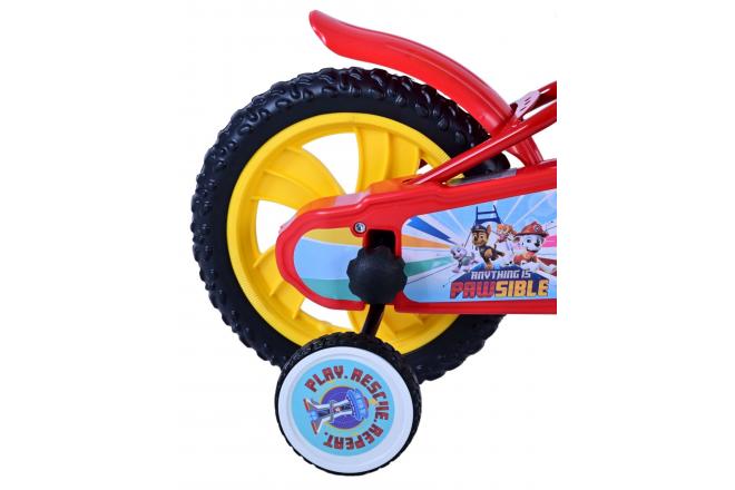 Rower dziecięcy Paw Patrol - Chłopcy - 12 cali - Czerwony