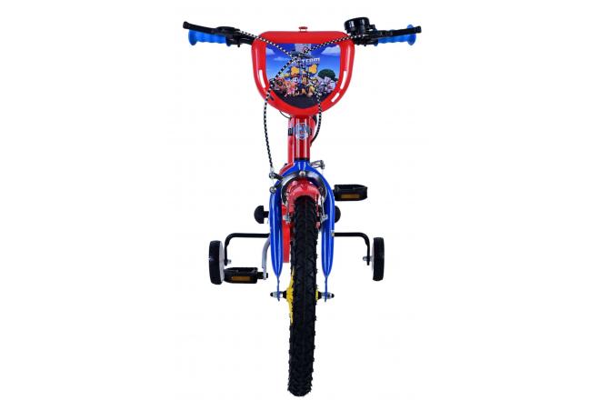 Rower dziecięcy Paw Patrol - Chłopcy - 16 cali - Czerwony - Dwa hamulce ręczne