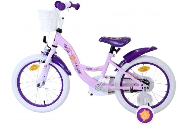 Rower dziecięcy Disney Wish - Dziewczynki - 14 cali - Fioletowy