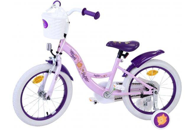 Rower dziecięcy Disney Wish - Dziewczynki - 14 cali - Fioletowy