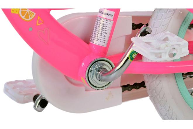 Rower dziecięcy Barbie - Dziewczynki - 12 cali - Różowy - Dwa hamulce ręczne