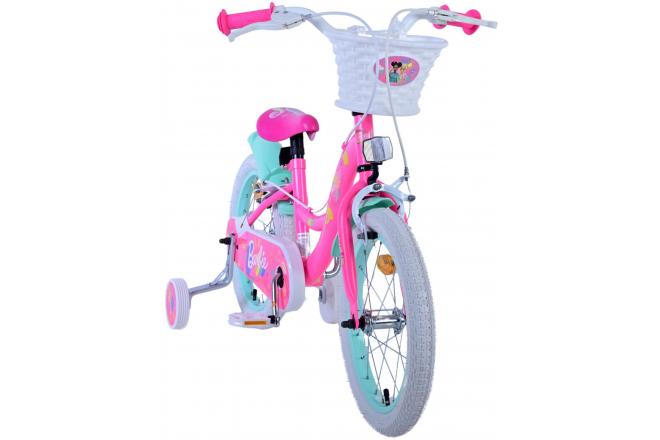 Rower dziecięcy Barbie - Dziewczynki - 16 cali - Różowy - Dwa hamulce ręczne