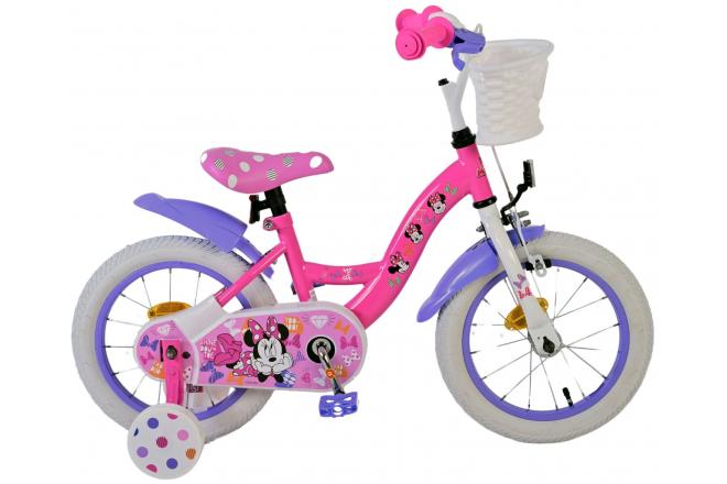 Disney Minnie Cutest Ever! Rower dziecięcy - Dziewczynki - 14 cali - Różowy