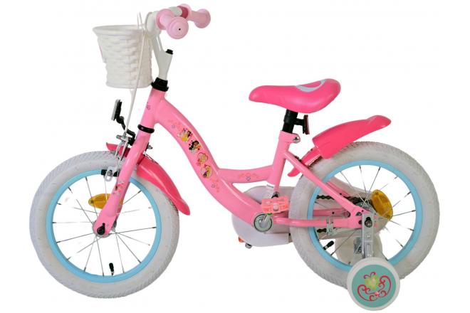 Rower dziecięcy Disney Princess - Dziewczynki - 14 cali - Różowy