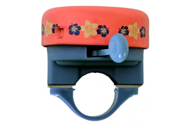 Dzwonek rowerowy Disney Stitch - koralowy niebieski / pomarańczowy