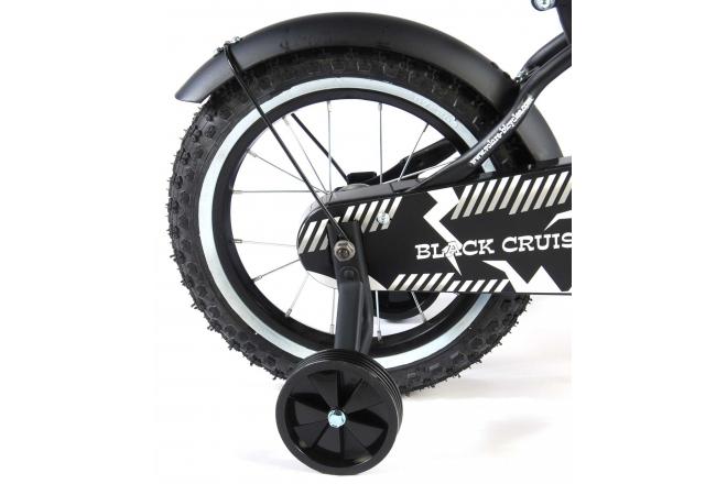 Rower dziecięcy Volare Black Cruiser - Chłopcy - 14 cali - Czarny - 95% zmontowane