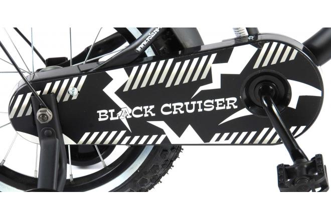 Rower dziecięcy Volare Black Cruiser - Chłopcy - 14 cali - Czarny - 95% zmontowane