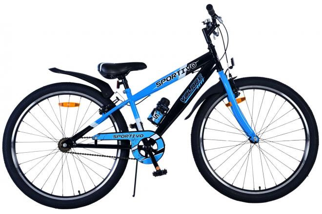 Rower dziecięcy Volare Thombike - Boys - 26 cali - Czarny Żółty - Hamulce dwuręczne [CLONE]