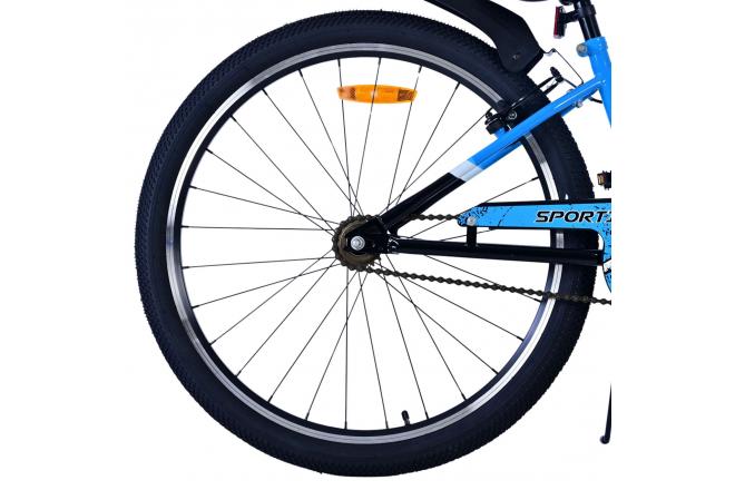 Rower dziecięcy Volare Thombike - Boys - 26 cali - Czarny Żółty - Hamulce dwuręczne [CLONE]