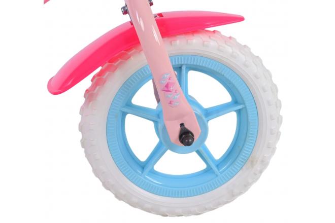 Disney Princess Kinderfiets - Meisjes - 10 inch - Roze/Wit