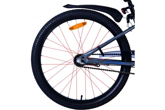 Rower dziecięcy Volare Rocky - 24 cale - Niebieski - Shimano Nexus 3 biegi