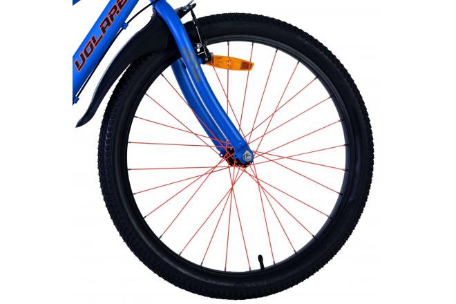 Rower dziecięcy Volare Rocky - 24 cale - Niebieski - Shimano Nexus 3 biegi