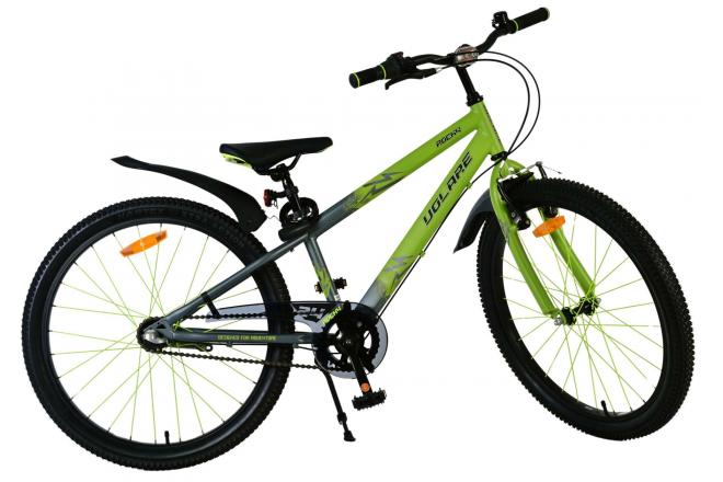Rower dziecięcy Volare Rocky - 24 cale - Zielony - Shimano Nexus 3 biegi