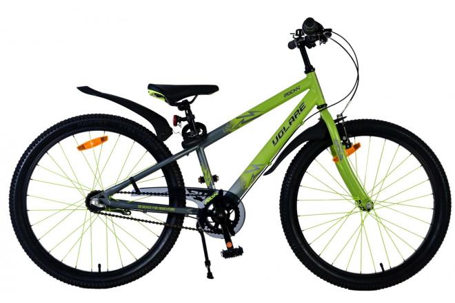 Rower dziecięcy Volare Rocky - 24 cale - Zielony - Shimano Nexus 3 biegi