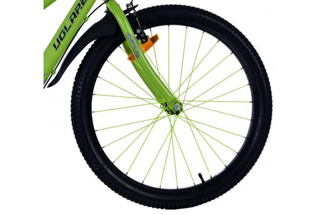 Rower dziecięcy Volare Rocky - 24 cale - Zielony - Shimano Nexus 3 biegi