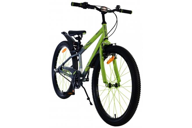 Rower dziecięcy Volare Rocky - 24 cale - Zielony - Shimano Nexus 3 biegi