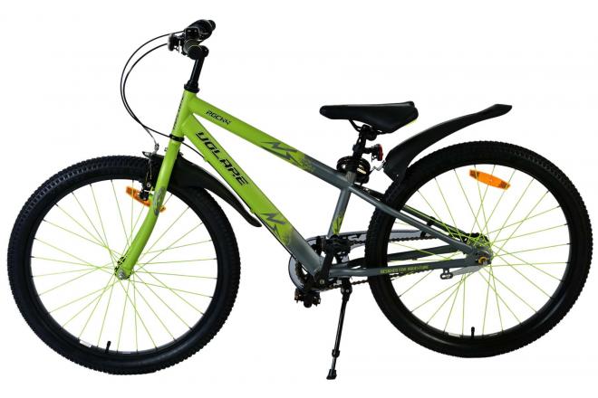 Rower dziecięcy Volare Rocky - 24 cale - Zielony - Shimano Nexus 3 biegi