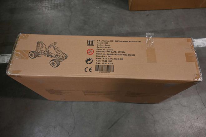 Samochód wyścigowy Volare Go Kart - chłopcy - duże - opony pneumatyczne