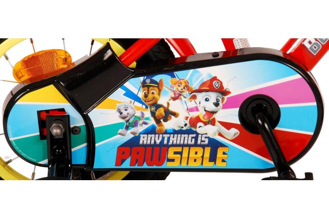 Rower dziecięcy Paw Patrol - Chłopcy - 12 cali - Czerwony / Niebieski [CLONE]