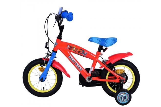 Rower dziecięcy Paw Patrol Chłopcy - 12 cali - Niebieski - Dwa hamulce reczne