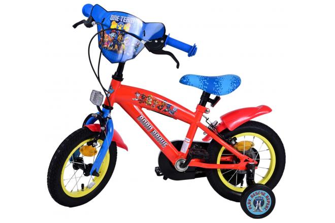 Rower dziecięcy Paw Patrol Chłopcy - 12 cali - Niebieski - Dwa hamulce reczne