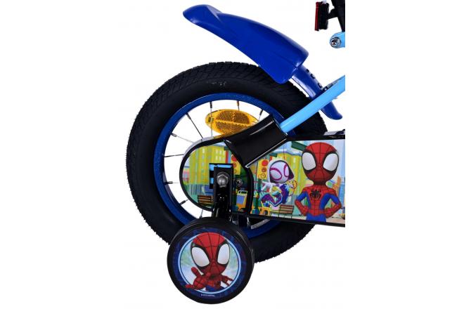 Rower dziecięcy Spidey - chłopięcy - 12 cali - niebieski