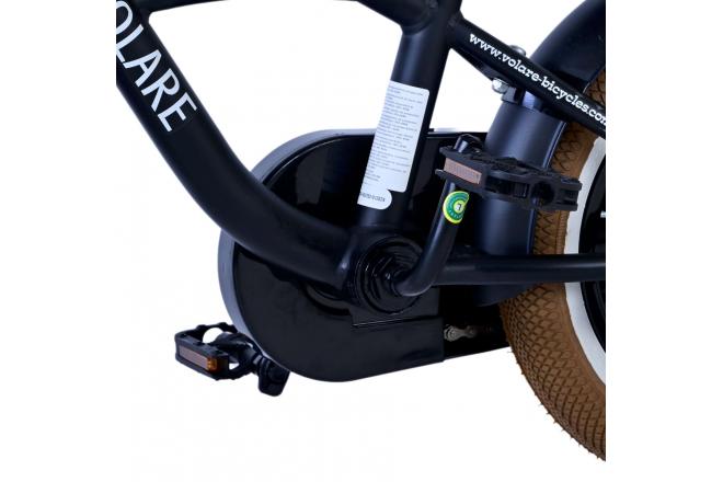 Rower dziecięcy Volare Black Cruiser - Chłopcy - 12 cali - Czarny [CLONE]