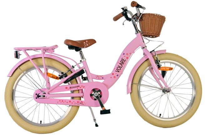 Rower dziecięcy Volare Blossom - Dziewczynki - 20 cali - Różowy - Dwa hamulce ręczne