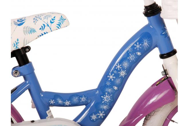 Rower dziecięcy Disney Frozen 2 - Dziewczęce - 12 cali - Niebieski / Fioletowy