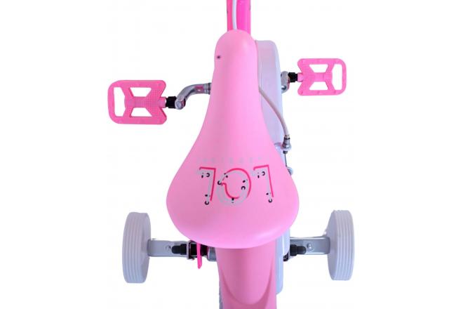 Rower dziecięcy LOL Surprise - Dziewczynki - 14 cali - Różowy - Dwa hamulce ręczne