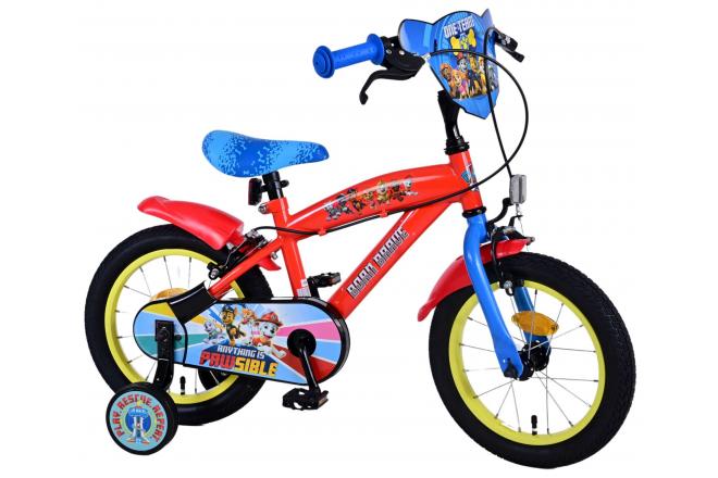 Rower dziecięcy Paw Patrol Chłopcy - 14 cali - Niebieski - Dwa hamulce reczne [CLONE]