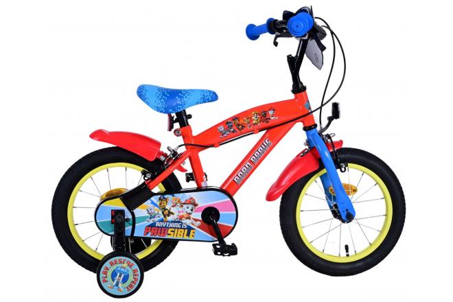 Rower dziecięcy Paw Patrol Chłopcy - 14 cali - Niebieski - Dwa hamulce reczne [CLONE]