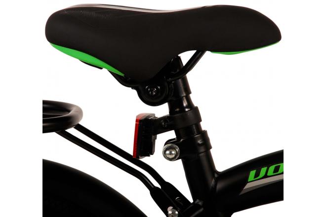 Rower dziecięcy Volare Thombike - chłopcy - 14 cali - Czarny Zielony [CLONE]