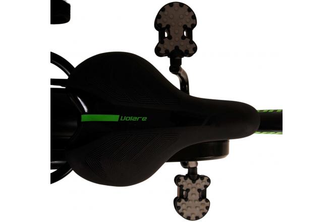 Rower dziecięcy Volare Thombike - chłopcy - 14 cali - Czarny Zielony [CLONE]