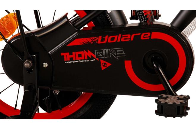 Rower dziecięcy Volare Thombike - Boys - 14 cali - Black Red [CLONE]