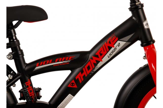 Rower dziecięcy Volare Thombike - Boys - 14 cali - Black Red [CLONE]