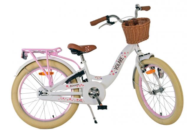 Rower dziecięcy Volare Blossom - Dziewczynki - 20 cali - Biały