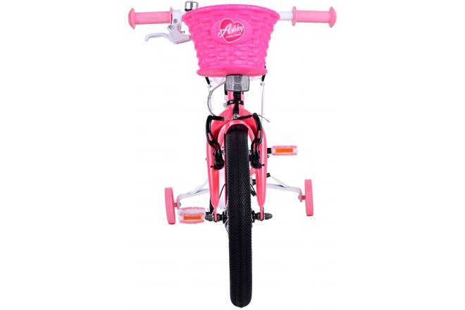 Rower dziecięcy Volare Ashley - Dziewczęcy - 16 cali - Różowy/Red [CLONE]