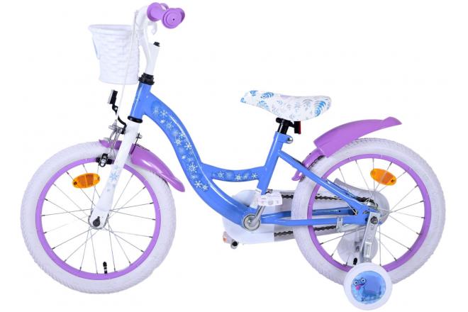 Rower dziecięcy Disney Frozen 2 - Dziewczęce - 16 cali - Niebieski / Fioletowy