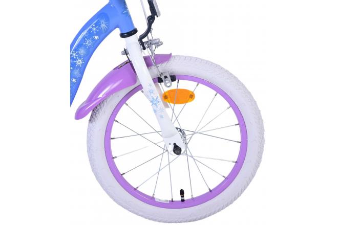 Rower dziecięcy Disney Frozen 2 - Dziewczęce - 16 cali - Niebieski / Fioletowy