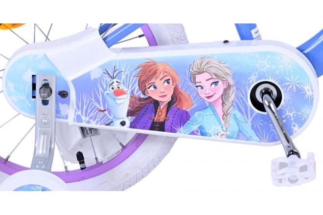 Rower dziecięcy Disney Frozen 2 - Dziewczęce - 16 cali - Niebieski / Fioletowy