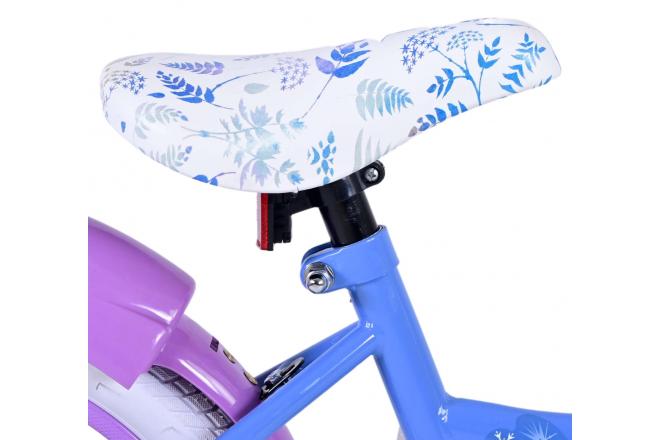 Rower dziecięcy Disney Frozen 2 - Dziewczęce - 16 cali - Niebieski / Fioletowy